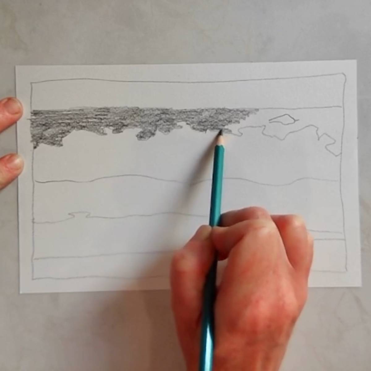 How to draw easy waterfall scenery drawing drawing waterfall scenery step  by step – Artofit